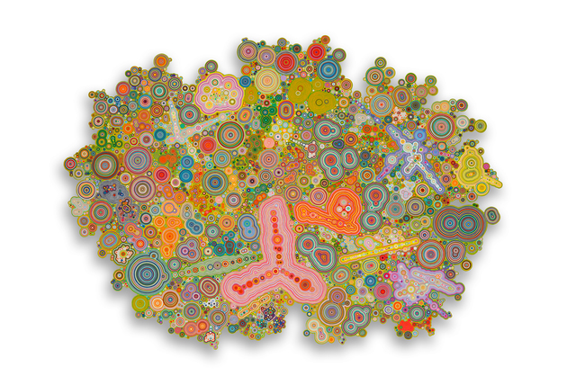 Adam Jastrzębski, ‘Precambrian’, 2015, Mixed Media, Vinyl foil on plexiglass, Propaganda