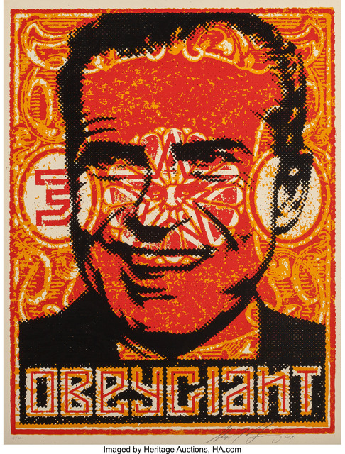 Shepard Fairey (OBEY), ‘Nixon Stamp Poster’, 2001, Heritage Auctions