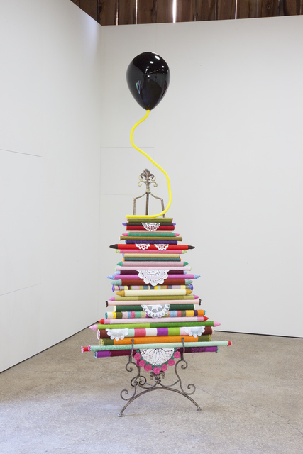 Mette Björnberg, ‘Oh God’, 2015, Sculpture, Textile, painted wood and metal, Galleri Magnus Karlsson