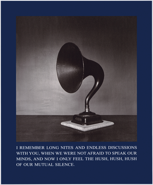 Carrie Mae Weems, ‘Hush of Our Silence from In the Year Three: Exit Art Portfolio 2003’, 2003, San Francisco Museum of Modern Art (SFMOMA)