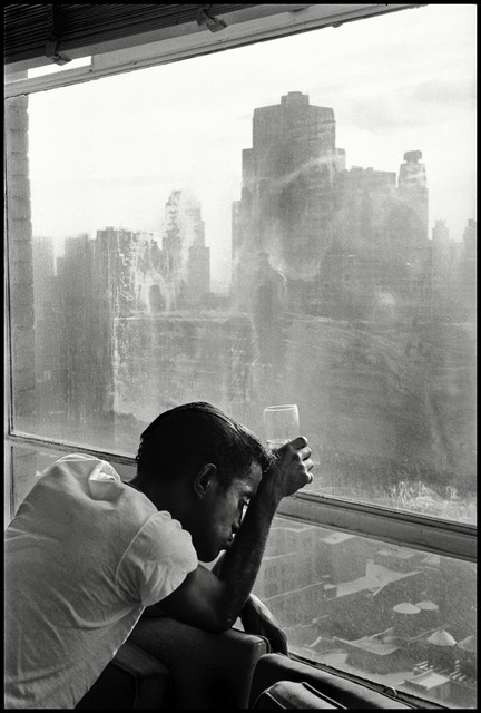Burt Glinn, ‘Sammy Davis Jr. looks out of a Manhattan window. New York’, 1959, Photography, Magnum Photos