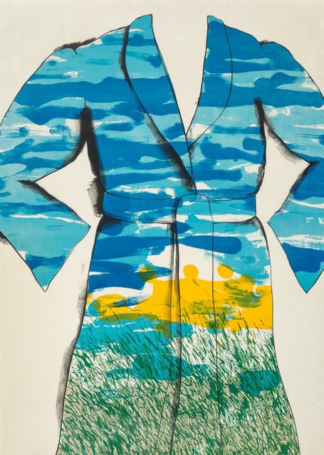 Jim Dine, ‘Self-portrait: The Landscape’, 1969, Print, Lithograph in colors on Hodgkinson mould made paper, Heritage Auctions