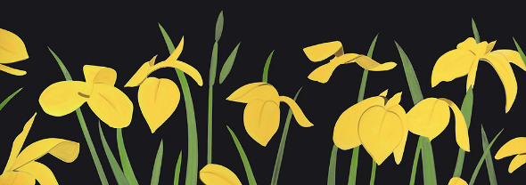 Alex Katz, ‘Yellow Flags 2’, 2018, Galerie d'Orsay