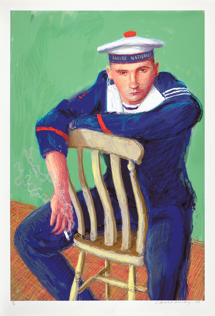 David Hockney - Matelot Kevin Druez 2