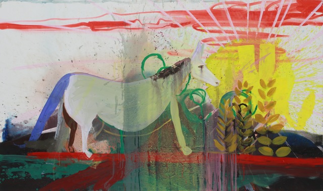 Matthias Dornfeld, ‘Untitled (the horse series)’, 2016, Painting, Oil on canvas, Waldburger Wouters