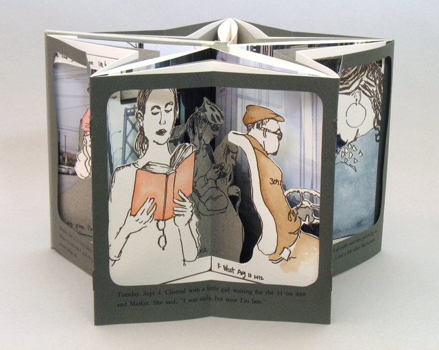 Mary V. Marsh, ‘Market to Market: A Commuter Diary’, 2014, Seager Gray Gallery