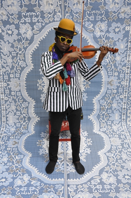 Hassan Hajjaj, ‘Mr. Toliver’, 2010, Photography, Metallic Lambda print on 3mm Dibond, Newark Museum