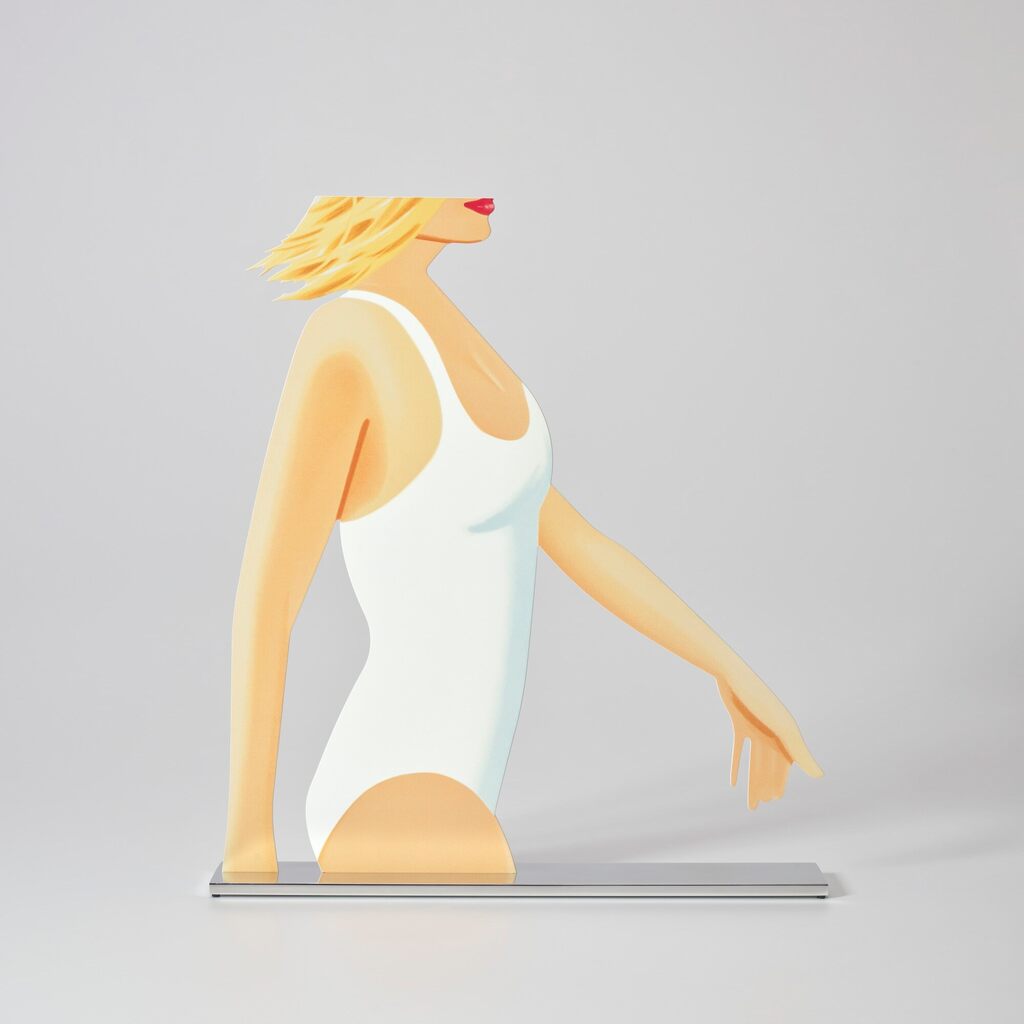 Alex Katz - Coca-Cola Girl (cutout edition) (S. 684)