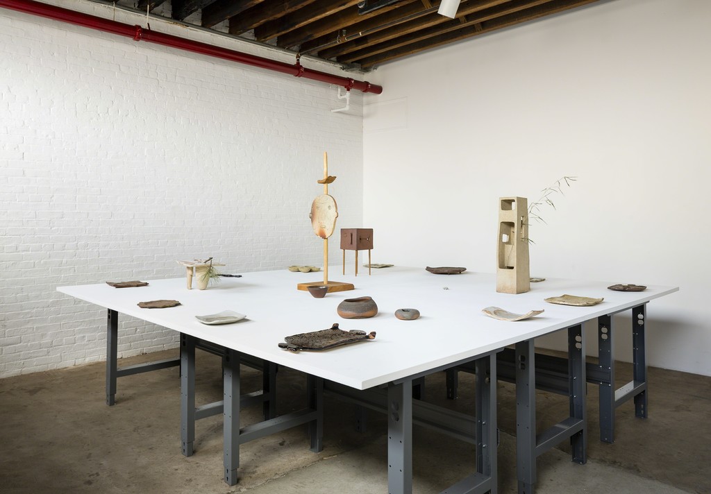 Installation view, "Isamu Noguchi: Functional Ceramics." January 27–July 24, 2016. © The Isamu Noguchi Foundation and Garden Museum, New York. Photo: Nicholas Knight. Installation view, "Isamu Noguchi: Functional Ceramics." January 27–July 24, 2016. © The Isamu Noguchi Foundation and Garden Museum, New York. Photo: Nicholas Knight.