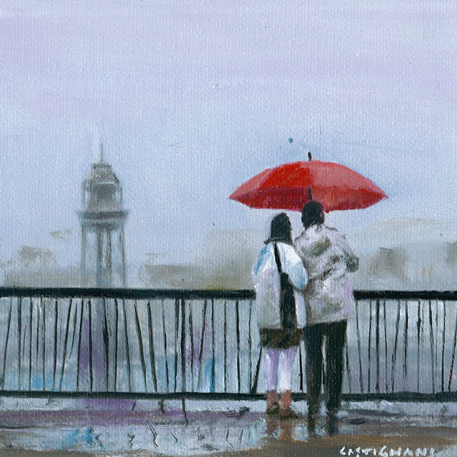 Sergi Castignani, ‘Parapluie rouge’, 2017, Carre D'Artistes