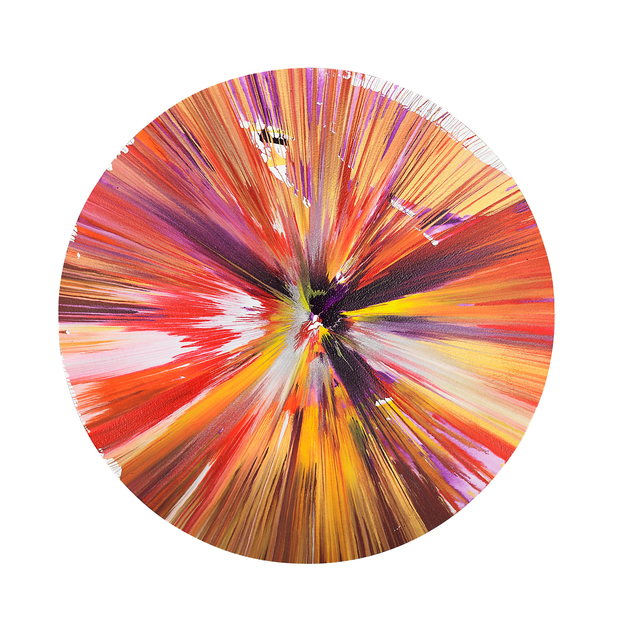 Damien Hirst, ‘Circle Spin Painting (Created at Damien Hirst Spin Workshop)’, 2009, Rago/Wright