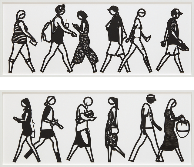 julian opie figures