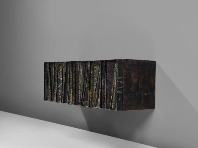 Paul Evans (1931-1987), ‘Deep Relief Cabinet ’, ca. 1972, Design/Decorative Art, Steel, wood, MORENTZ