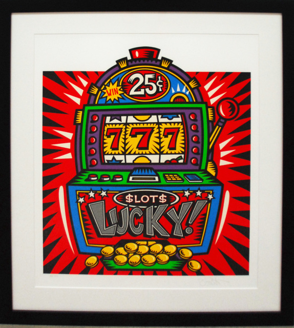 Slot machine art