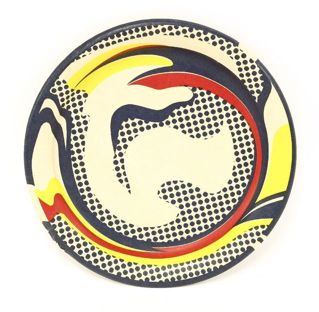 Roy Lichtenstein, ‘PAPER PLATE’, 1969, Design/Decorative Art, Lithograph in colours, Sworders
