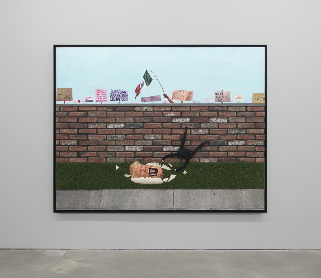 Installation view, Llyn Foulkes 'Transfiguration', Sprüth Magers, Berlin, September 16 - December 22, 2017; Photography by Timo Ohler Installation view, Llyn Foulkes 'Transfiguration', Sprüth Magers, Berlin, September 16 - December 22, 2017; Photography by Timo Ohler