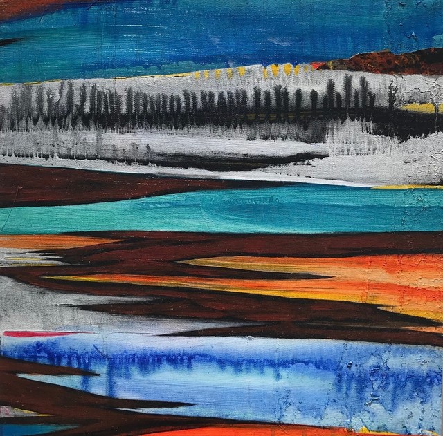 Javier David Ramos, ‘Estigia I’, 2017, Painting, Acrylic on canvas, Biaggi & Faure Fine Art