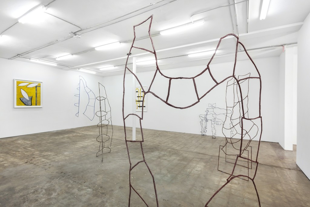 Dominique Labauvie, Material Catch installation view Dominique Labauvie, Material Catch installation view