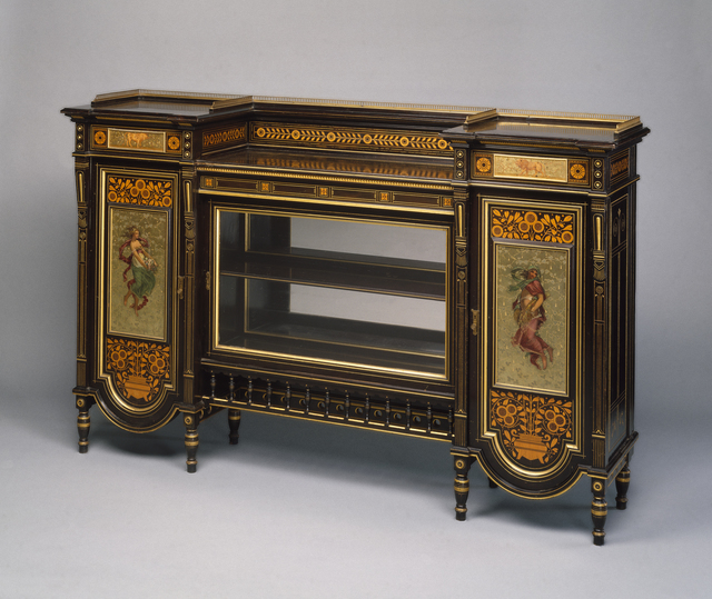 Herter Brothers, ‘Cabinet’, late 1870s, Brooklyn Museum
