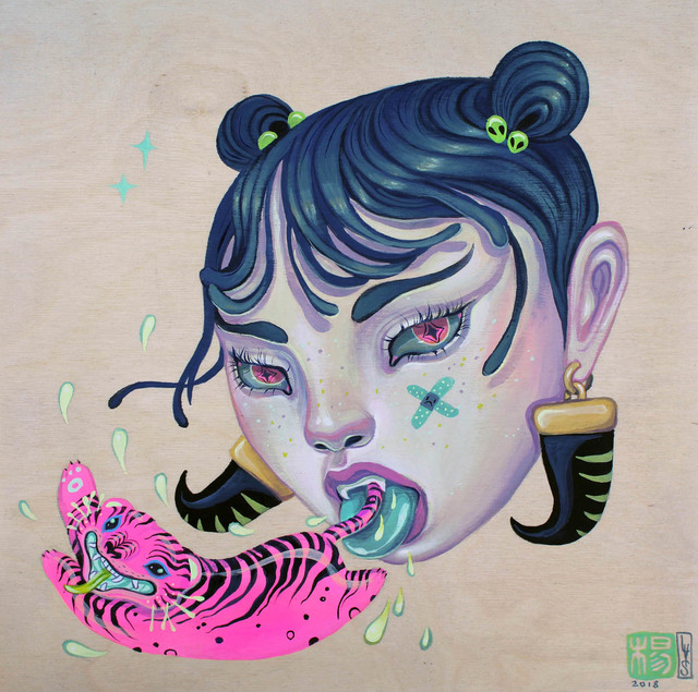 Lauren YS, ‘Tiger Spit’, 2019, Corey Helford Gallery