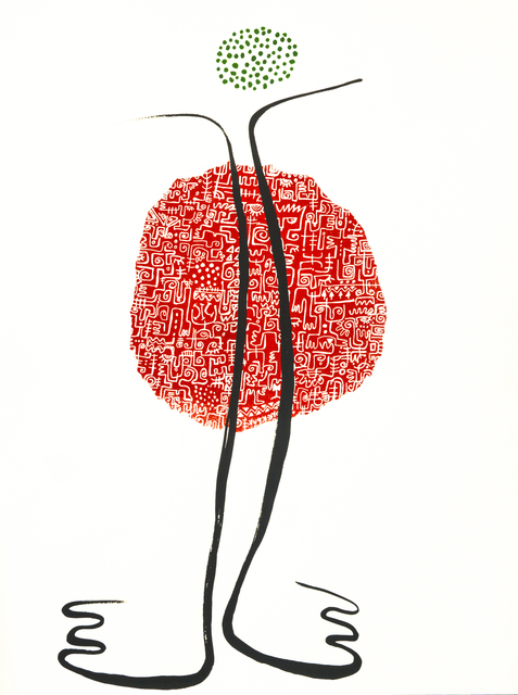 Victor Ekpuk, ‘"And Those Who Were Dancing Were Thought To be Insane By Those Who Could Not Hear Music" after Nietzsche.’, 2018, Aicon Gallery