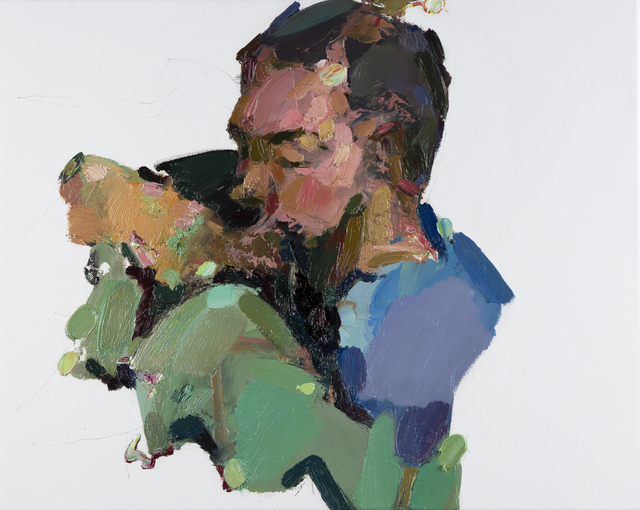 Andrius Zakarauskas, ‘Bodybuilding (both)’, 2016, Painting, Oil on canvas, The Rooster Gallery