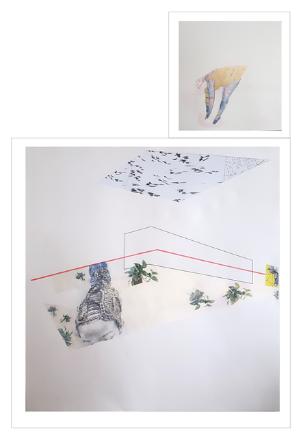 Ruby Onyinyechi Amanze, ‘to finding you here, after we traveled so far; you long for the middle, but you didn't miss a thing’, 2019, Mariane Ibrahim Gallery