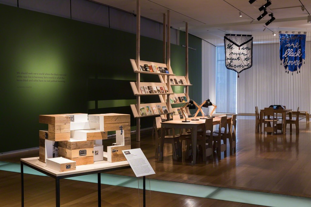 Installation view of 'Unpacking the Green Book: Travel and Segregation in Jim Crow America' Installation view of 'Unpacking the Green Book: Travel and Segregation in Jim Crow America'