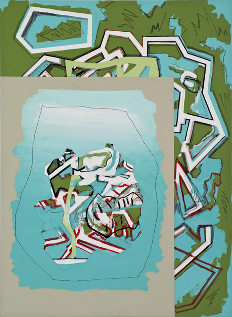 Luis Gordillo, ‘Isla en una isla’, 2011-2014, Marlborough Madrid & Barcelona