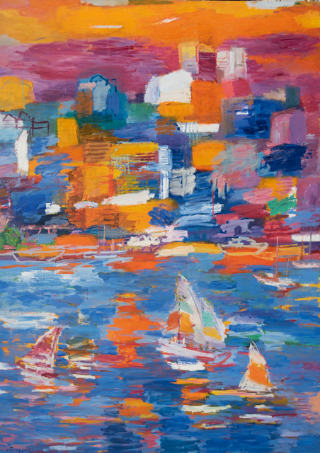 Willy Ramos, ‘Chicago’, 2014, Painting, Oil on Canvas, Odon Wagner Gallery