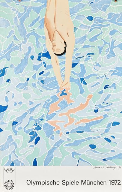 David Hockney, ‘Olympische Spiele Munchen’, 1972, Roseberys
