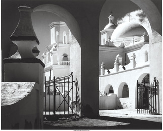 Arches, North Court, Mission San Xavier del Bac, Tuscon, Arizona