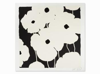 Donald Sultan - Eight Whites