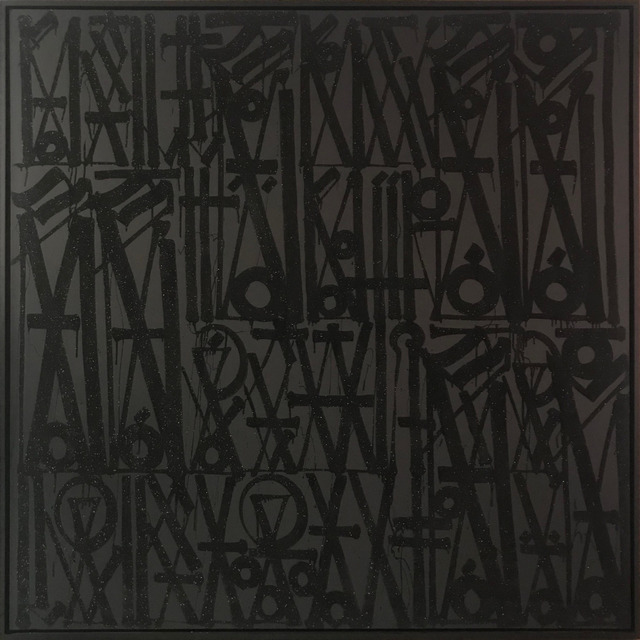 RETNA, ‘Rolls Royce Black Streams’, 2015, Chase Contemporary