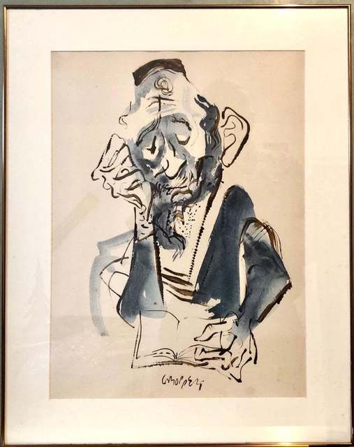 William Gropper, ‘Untitled’, Mid-20th Century, Painting, Gouache, Ink, Watercolor, Lions Gallery
