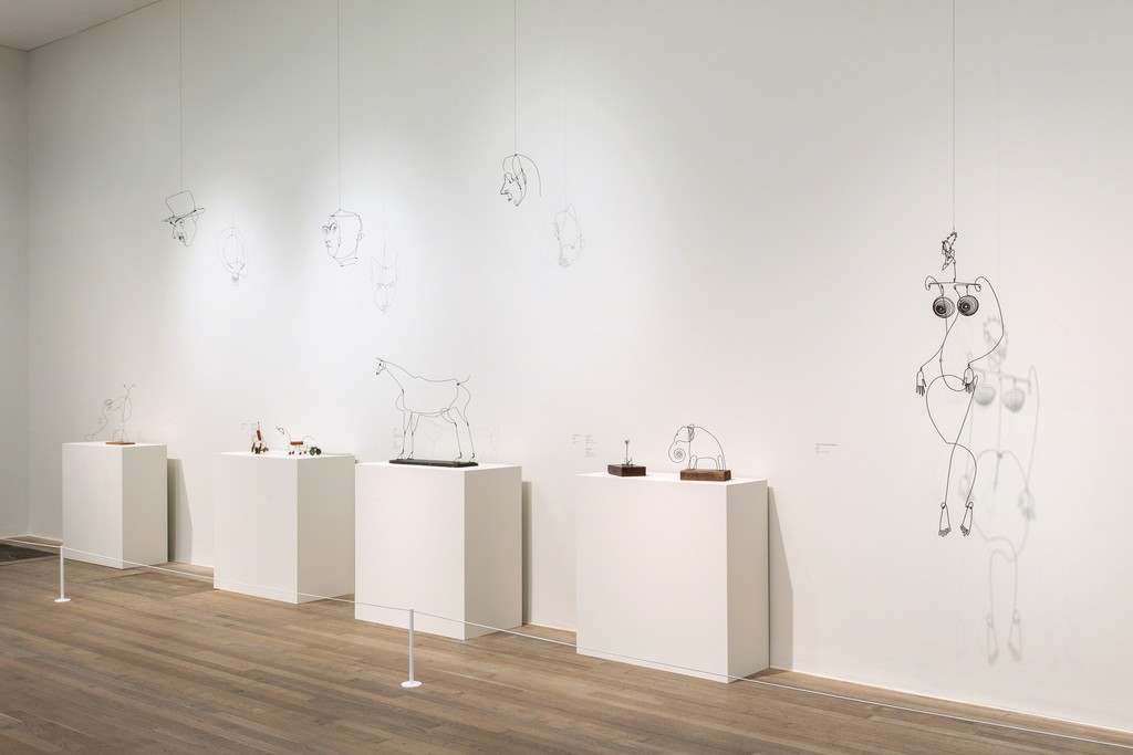 Installation photograph, Alexander Calder: Performing Sculpture Installation photograph, Alexander Calder: Performing Sculpture
