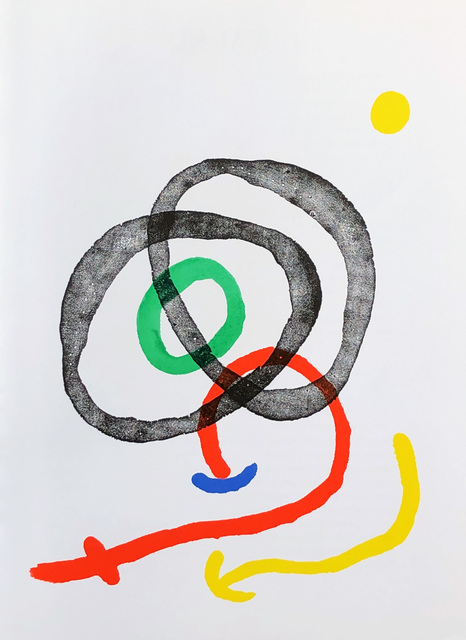 Joan Miró, ‘1960s Miró lithograph (derriere le miroir) ’, 1967, Lot 180