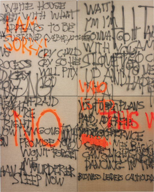 Stefan Brüggemann, ‘Headlines and Last Lines in the Movies (Fluorescent)’, 2014, Phillips