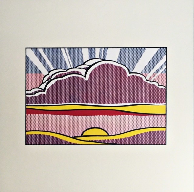 Roy Lichtenstein, ‘Sinking Sun, 1964 (Lt Ed Promotional Print for Art Basel)’, 1987, Alpha 137 Gallery Gallery Auction