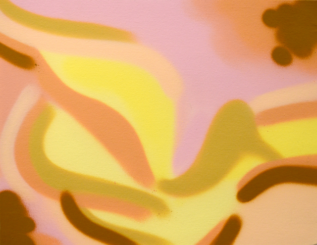 Osvaldo Cruz, ‘Perfect Landing’, 2013, Painting, Spray paint on canvas board, Fountain House Gallery