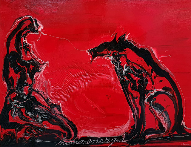 José Bedia, ‘Buena energía’, 2019, Galería Artizar