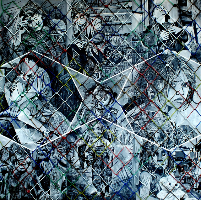 Sevda Alat, ‘Remaining from an Experience’, 2018, Painting, Mixed technique, Ekavart Gallery