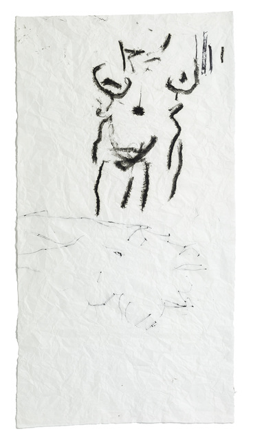 Joan Jonas, ‘Untitled from Reanimation Performance’, 2014, Painting, Oil Stick on Paper, Miriam Shiell Fine Art