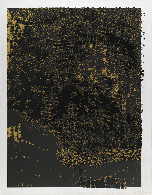El Anatsui, ‘Untitled (Black Frame)’, 2013, Zane Bennett Contemporary Art