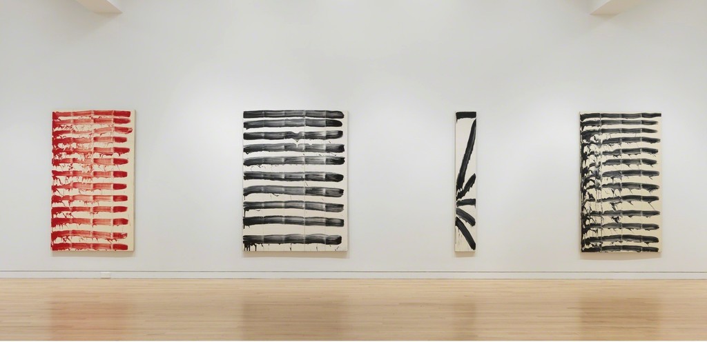 All artworks © 2017 David Reed / Artists Rights Society
(ARS), New York. Photo by Rob McKeever. Courtesy Gagosian. All artworks © 2017 David Reed / Artists Rights Society
(ARS), New York. Photo by Rob McKeever. Courtesy Gagosian.