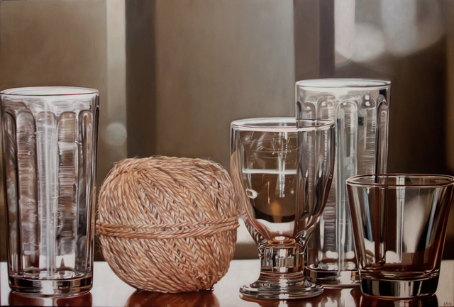 Jacques Bodin, ‘Ariadne Versus Bacchus’, 2016, Painting, Oil on canvas, Plus One Gallery