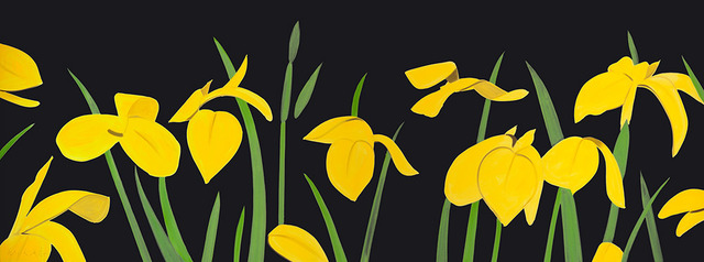 Alex Katz, ‘Yellow Flags 2’, 2018, Vogtle Contemporary