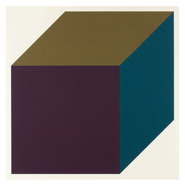 Sol LeWitt, ‘Forms Derived from a Cube (Colors Superimposed) 1’, 1991, Alan Cristea Gallery