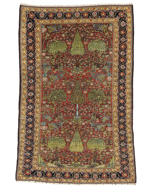 Unknown Artist, ‘Baktiari Garden Carpet’, late 19th c., Peyton Wright Gallery