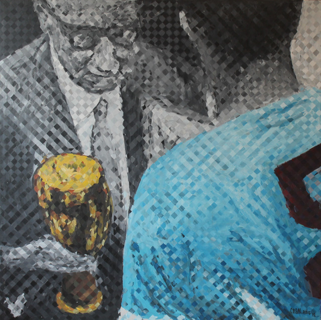 Enrique Casal Roig, ‘"Jules Rimet, Maracaná 1950"’, 2018, Tazart